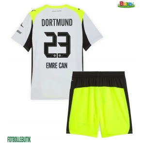 Borussia Dortmund Emre Can #23 Bortaställ Barn 2025-26 Kortärmad (+ Korta byxor)
